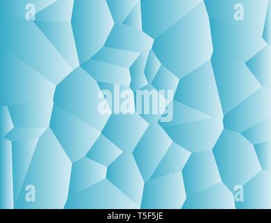Abstract blue mosaic background vector. Stock Vector