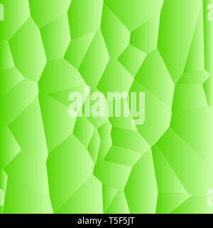 Abstract green mosaic background vector. Stock Vector