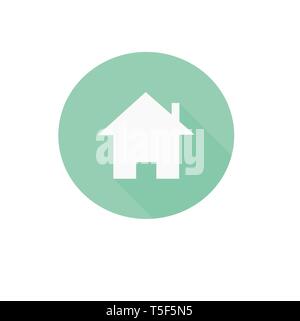 icone home vector pastel Stock Vector