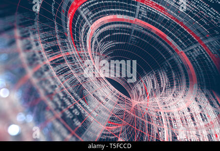 Wallpaper of tech concept pattern and big data structure.Net and source ...
