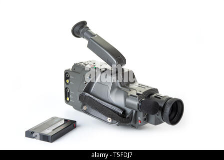 Old 8 mm tape movie camera Stock Photo