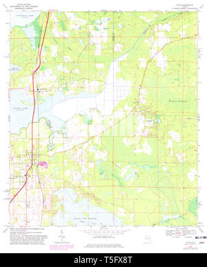 Citra, Florida, map 1967, 1:24000, United States of America by Timeless ...