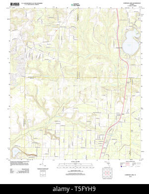 A compass and USGS topographic map Stock Photo - Alamy