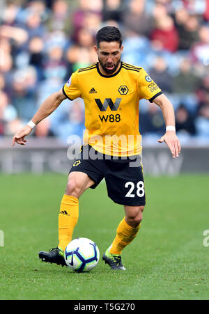 Wolverhampton Wanderers' Joao Moutinho in action Stock Photo