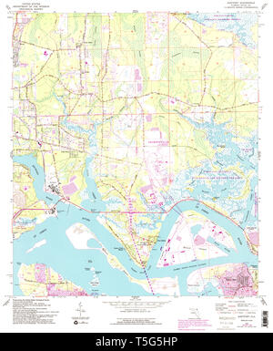 Eastport, Florida, map 1964, 1:24000, United States of America by ...