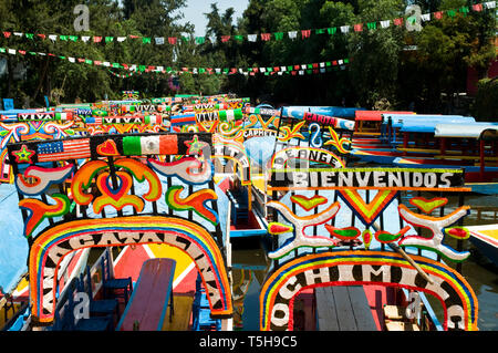 Xochimilco Stock Photo