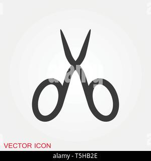 Scissors icon vector sign symbol Stock Vector