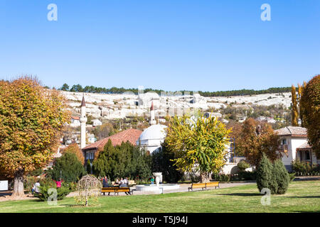 Bakhchisaray, Crimea, Russia - November 05,2018: The Khan's Palace Stock Photo