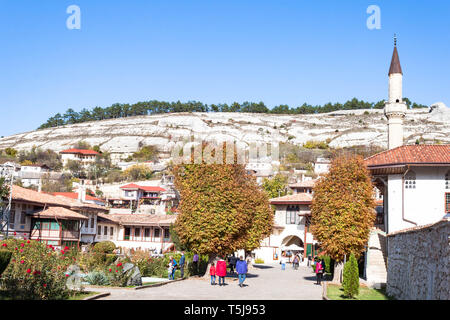 Bakhchisaray, Crimea, Russia - November 05,2018: The Khan's Palace Stock Photo