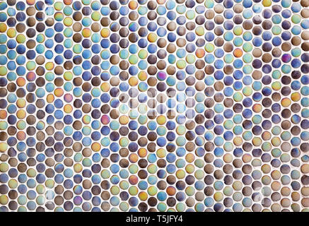 Abstract colorful mosaic texture as creative background Stock Photo