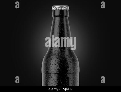 Bottle of cold water with drops isolated on white background Stock Photo -  Alamy