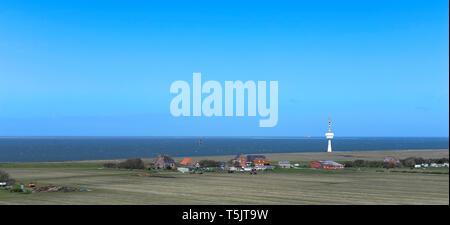 Germany, Lower Saxony, North Sea, Hamburg Wadden Sea National Park, Neuwerk Stock Photo