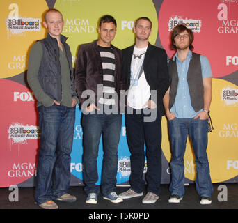 LAS VEGAS, NV. December 04, 2006: THE FRAY at the 2006 Billboard Music Awards at the MGM Grand, Las Vegas. Picture: Paul Smith / Featureflash Stock Photo