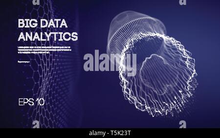 Reproducing network research. Network systems experiments. Jellyfish data centers random networking. EPS 10. Stock Vector