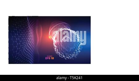 Reproducing network research. Network systems experiments. Jellyfish data centers random networking. EPS 10. Stock Vector