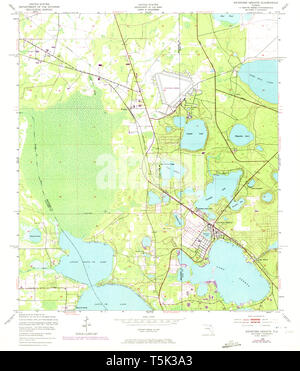 Usgs Topo Map Florida Fl Keystone Heights 346932 1949 24000 Restoration T5k3a3 