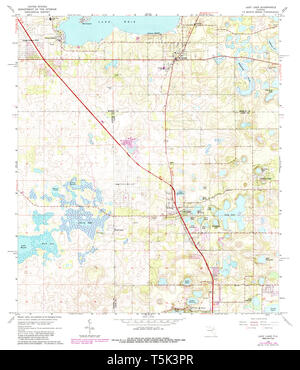 Lady Lake, Florida, map 1966, 1:24000, United States of America by ...