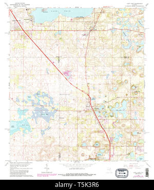 Lady Lake, Florida, map 1966, 1:24000, United States of America by ...