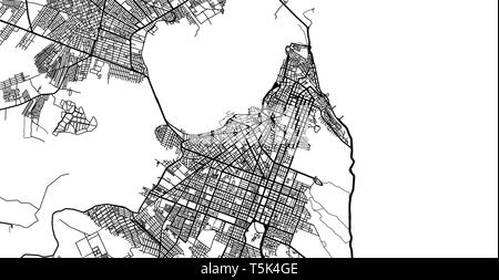 Urban vector city map of Natal - Urban Vector City Map Of Natal Brazil T5k4ge 