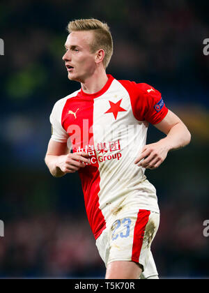 Petr Sevcik of Slavia Prague Editorial Image - Image of football