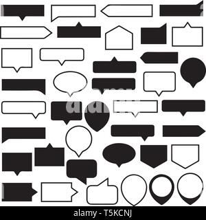 Tool Tip set design vector Stock Vector