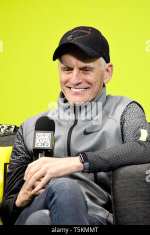 Animaniacs Voice Cast Reunion panel with Rob Paulsen, Tress MacNeille and Jess Harnell at Chicago Comic & Entertainment Expo (C2E2) 2019 at McCormick Place, Chicago, IL, USA on March 22, 2019  Featuring: Rob Paulsen Where: Chicago, Illinois, United States When: 23 Mar 2019 Credit: Adam Bielawski/WENN.com Stock Photo