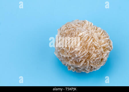 sand rose healing stone close up Stock Photo