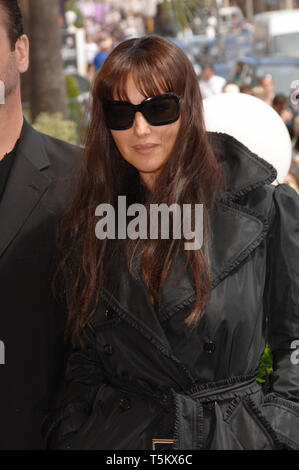 CANNES, FRANCE. January 08, 2006: Actress MONICA BELLUCCI at photocall for 'Le Deuxieme Souffle' at the 59th Annual International Film Festival de Cannes. © 2006 Paul Smith / Featureflash Stock Photo