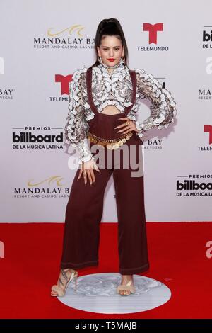 Rosalia at arrivals for 2019 Billboard Latin Music Awards - Arrivals 2, Mandalay Bay Events Center, Las Vegas, NV April 25, 2019. Photo By: JA/Everett Collection Stock Photo