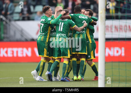 25th of april 2019 Den Haag, The Netherlands Soccer Dutch Eredivisie