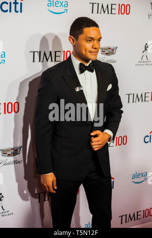 Trevor Noah at the Time 100 Gala 2016 at the Lincoln Center. New York ...