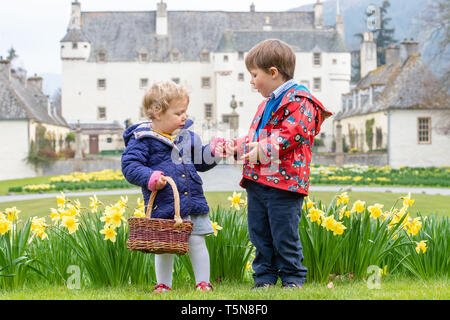 Traquair Easter Stock Photo