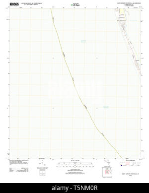 USGS TOPO Map Florida FL Saint Joseph Peninsula 20120718 TM Restoration Stock Photo