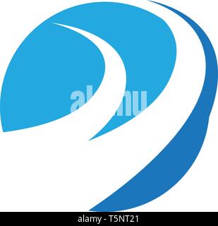 globe ilustration logo vector template - Vector Stock Vector