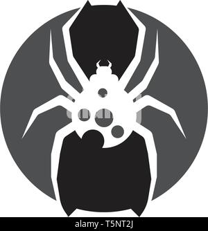 spider logo vector for business - Vector Stock Vector