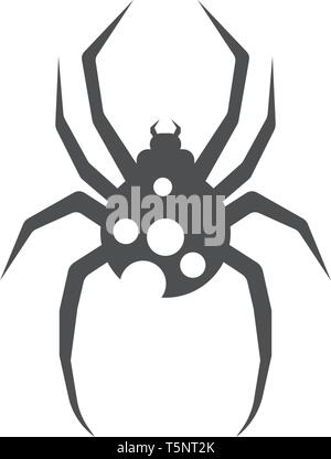 spider logo vector for business - Vector Stock Vector