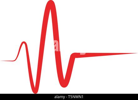 Heart beat hospital line logo vector Stock Vector Image & Art - Alamy