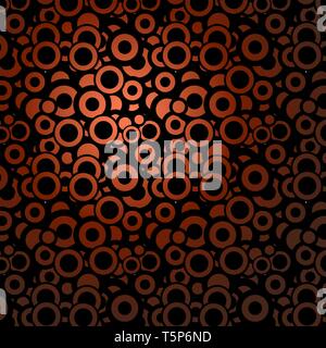 Lot of circles - red background / pattern / texture Stock Vector