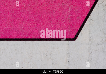 Macro image of vintage comic paper Stock Photo