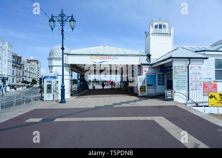South Parade Pier, Southsea, Hampshire, England, UK Stock Photo