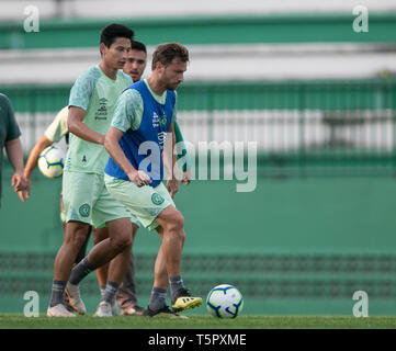 SC - Chapeco - 04/26/2019 - Chapecoense training - Rafael Pereira during training at Arena Cond Photo: Matheus Sebenello / AGIF Stock Photo