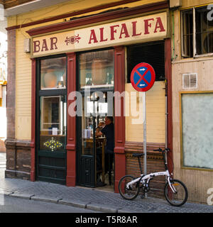 Bar Alfalfa,Seville, Andalusia,Spain,Europe Stock Photo