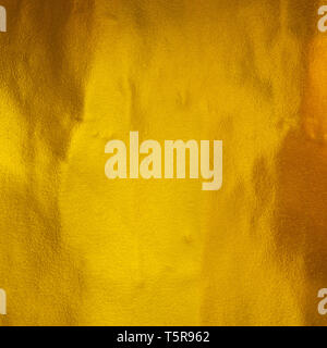 Golden foil texture Stock Photo