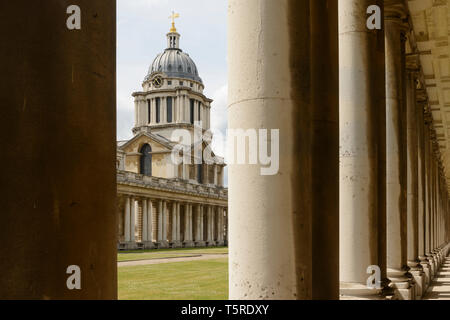 The Old Royal Naval College in Greenwich, London, on a sunny summer's day. Stock Photo