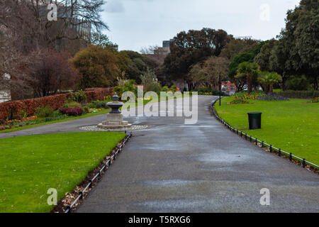 Dublin, Ireland – March 2019. Famous Phoenix Park in Dublin Stock Photo