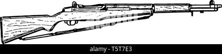 Rifle M1 Garand Vector Stock Vector Art & Illustration, Vector Image ...