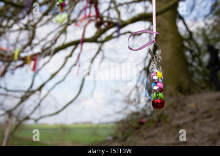 JRR Tolkien's trees, Avebury, Wiltshire Stock Photo