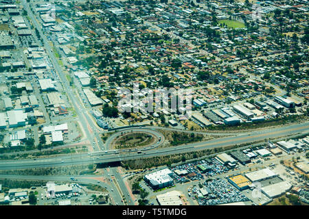 Perth & Suburbs - Australia Stock Photo