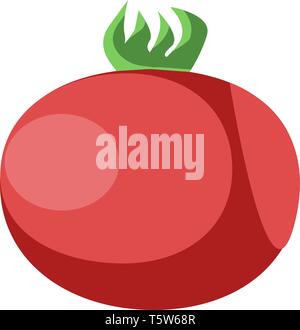 fresh tomato vegetable healthy food icon Stock Vector Image & Art - Alamy