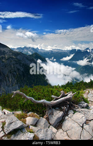 The Kehlsteinhaus  aka the Eagle's Nest (German: Adlerhorst) in Bayern, Germany Stock Photo